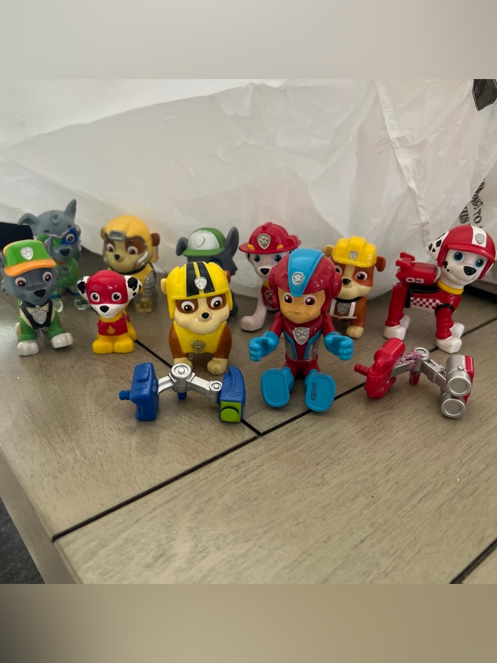 PAW Patrol Style Kids Figure Set - Multicolor Rescue Characters 13 pieces